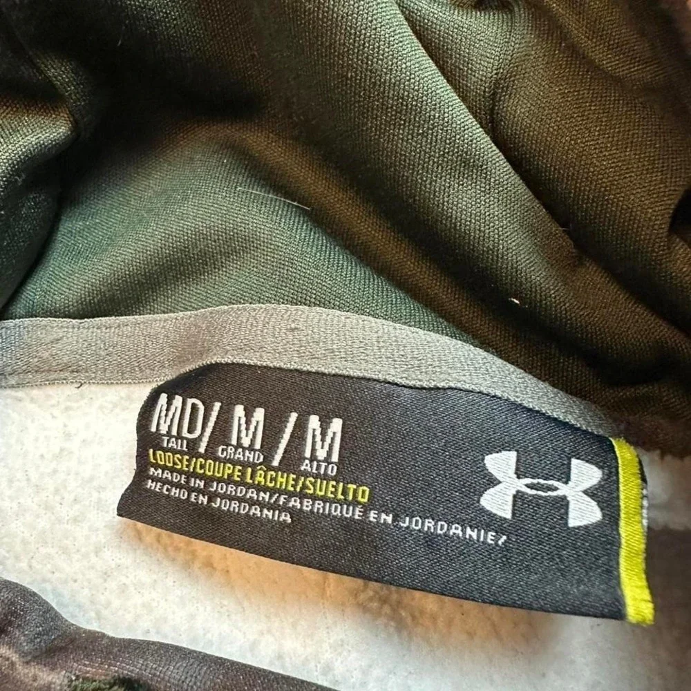 Under Armour‎ storm camouflage outdoor hunting hoodie sweatshirt medium